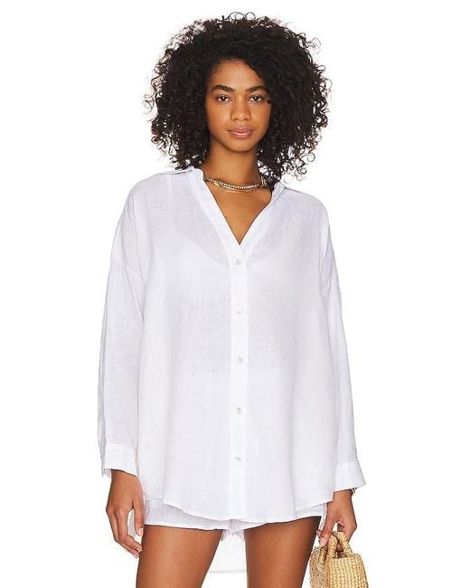 LSPACE White Rio Tunic