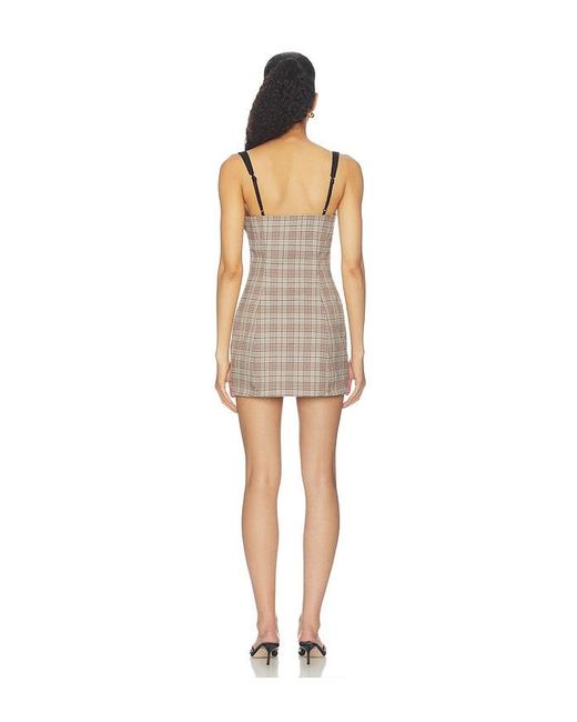MORE TO COME White Flora Mini Dress