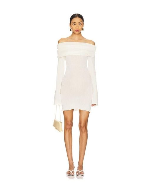 SER.O.YA White Galli Mini Dress