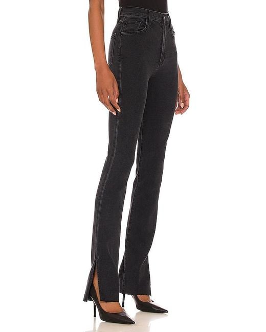 FAVORITE DAUGHTER Black Valentina Super High Rise Tower Jeans
