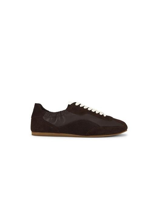 Jonathan Simkhai Black Eden Elasticized Leather Combo Sneaker