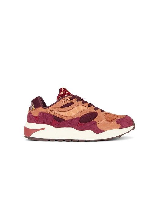 Saucony Red Grid Shadow 2 for men