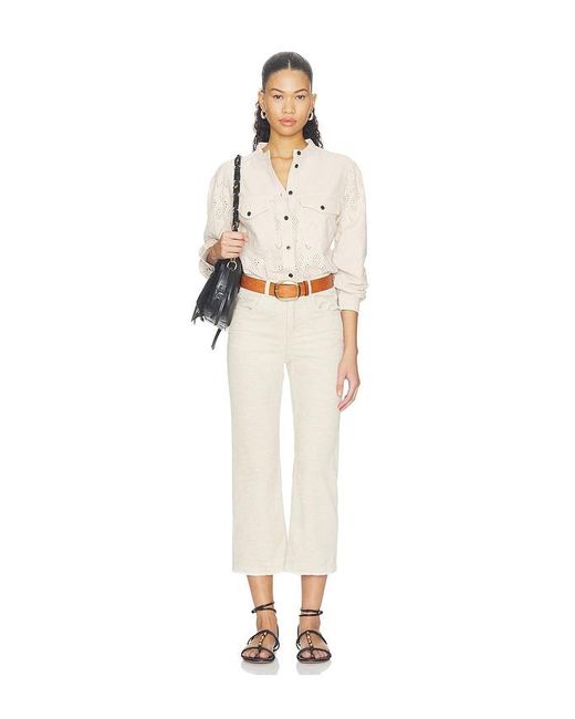 Isabel Marant White Ruthie Pant