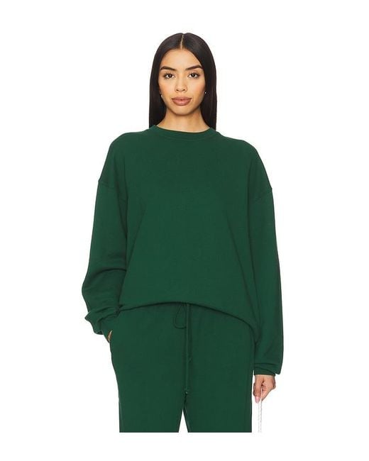 DONNI. Green X Revolve Eco Fleece Crewneck Sweatshirt