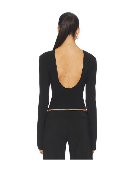 The Line By K Black Gad Top