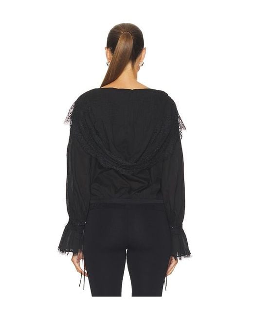LPA Black Rhea Top
