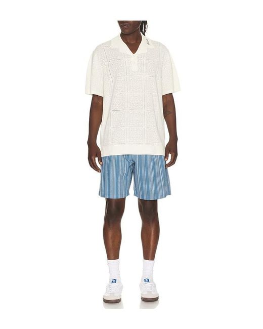 Malbon Blue Arena Short for men