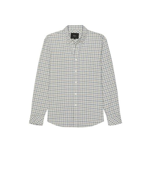 Rails White Vance Long Sleeve Shirt for men