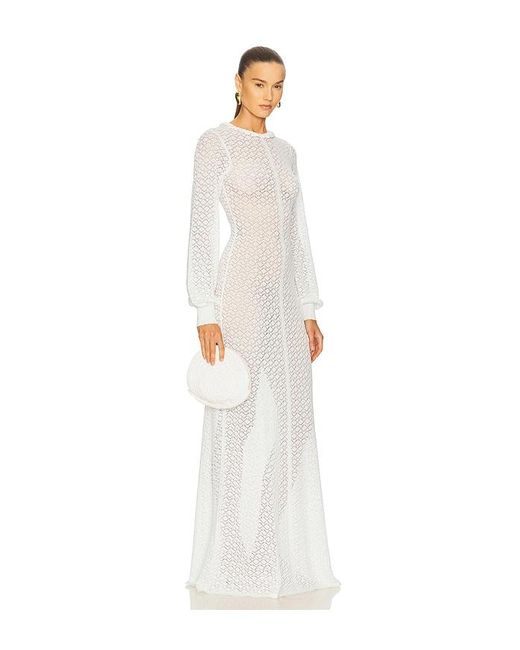 Helsa White Abendkleid Angilique