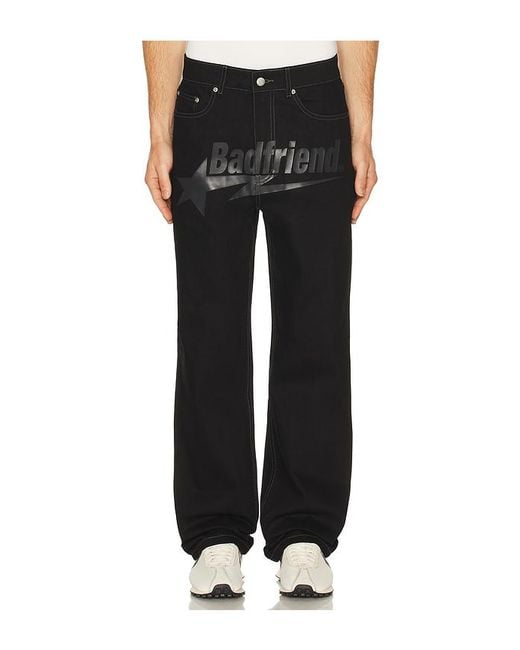 Badfriend Black Star Pant for men