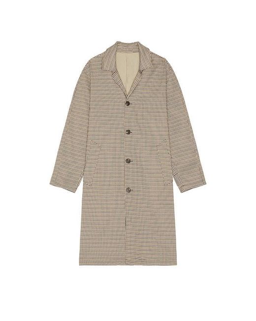 BOUND Natural Check Mac Jacket for men
