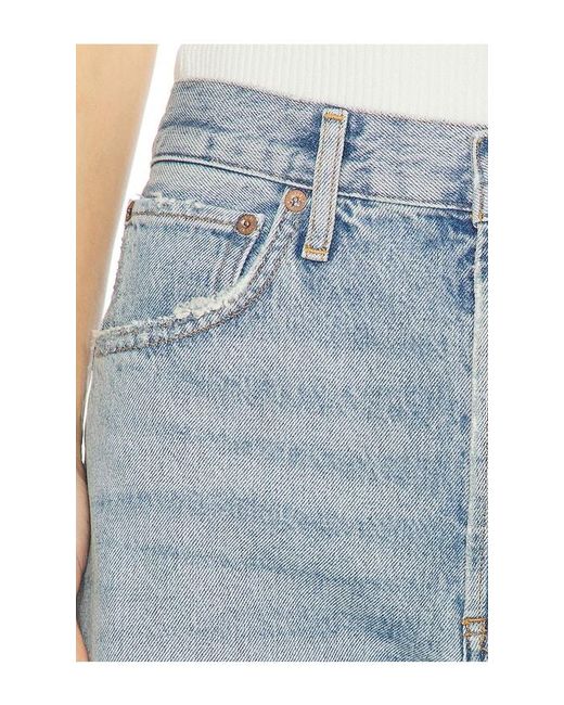 Agolde Blue 90's Short