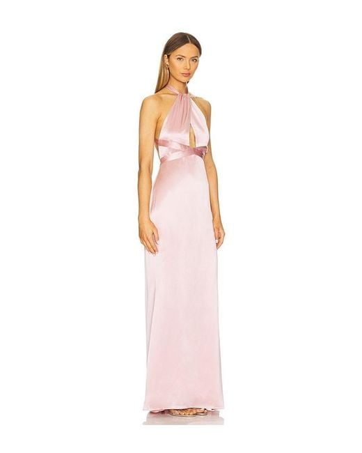retroféte Pink Magnolia Dress
