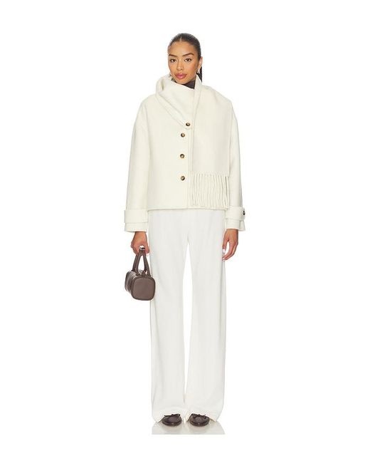 Line & Dot Natural Sofia Scarf Jacket