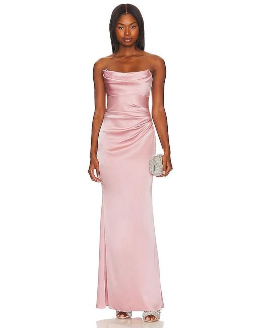 Katie May Pink X Revolve Taylor Gown