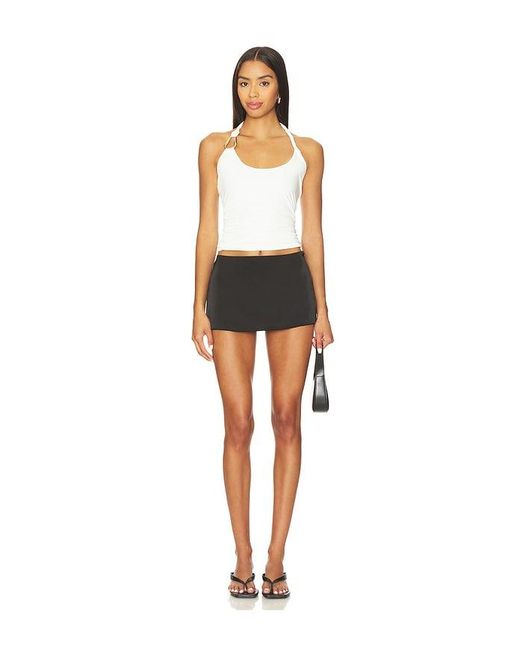 SNDY'S White Ash Tank Top