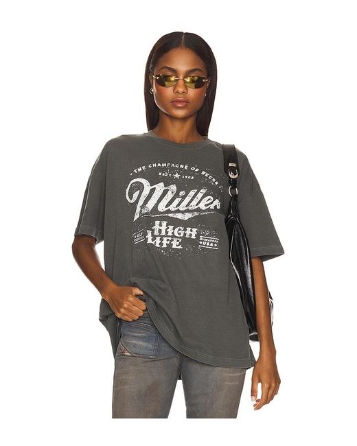 The Forecast Agency Black Miller Tee for men