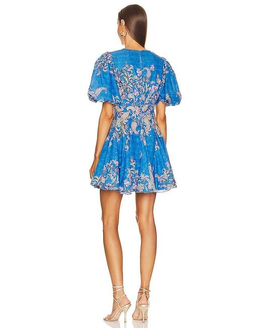Hemant & Nandita Blue Short Dress