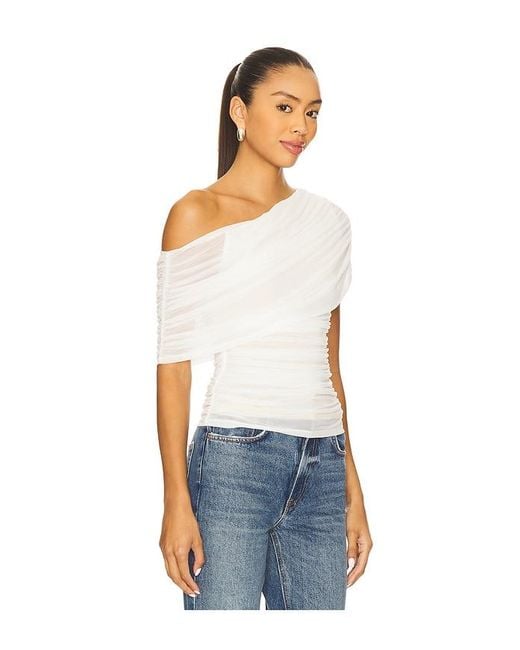 Lovers + Friends White Sabryna Top