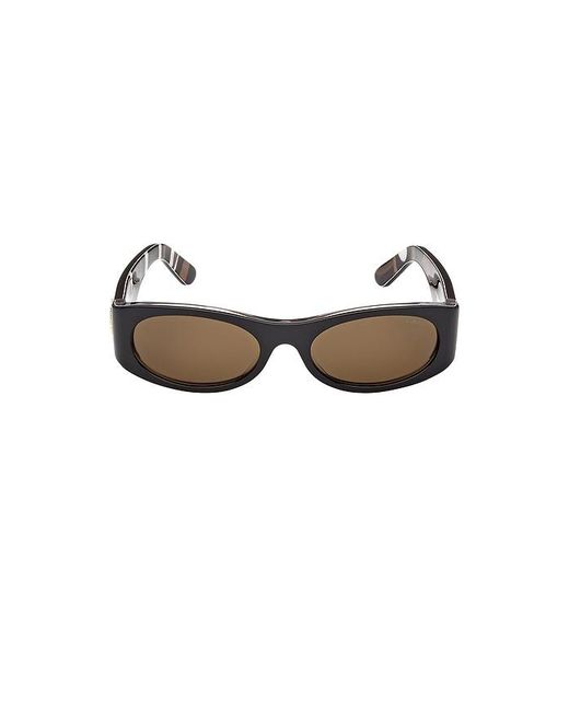 Emilio Pucci Multicolor Oval Sunglasses