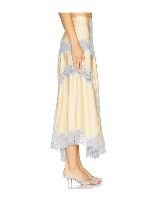 L'academie Natural 'Academie Lay Midi Skirt