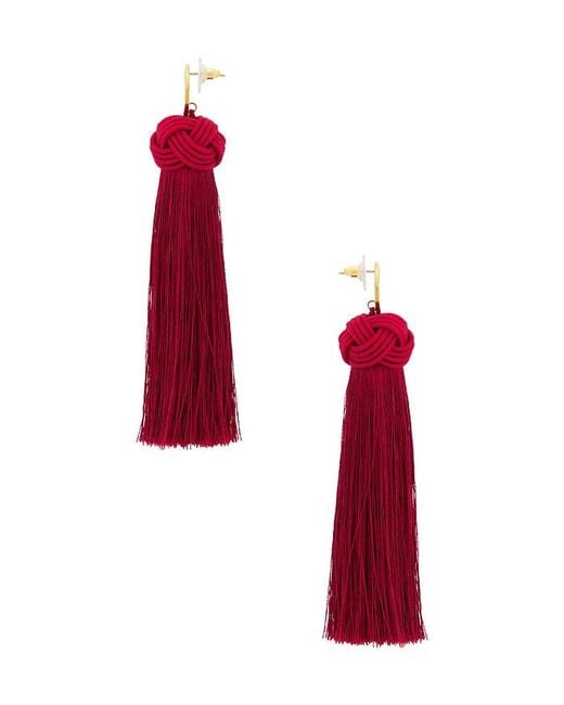 petit moments Red Rylie Earrings