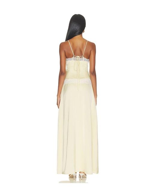 MORE TO COME White Shiane Maxi Dress
