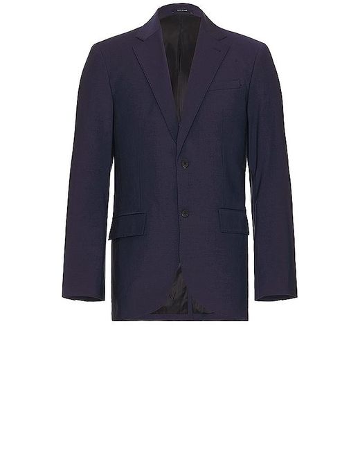 Club Monaco Blue Travel Suit Blazer for men