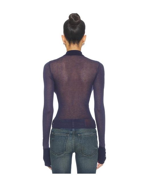 I.AM.GIA Blue Davina Top