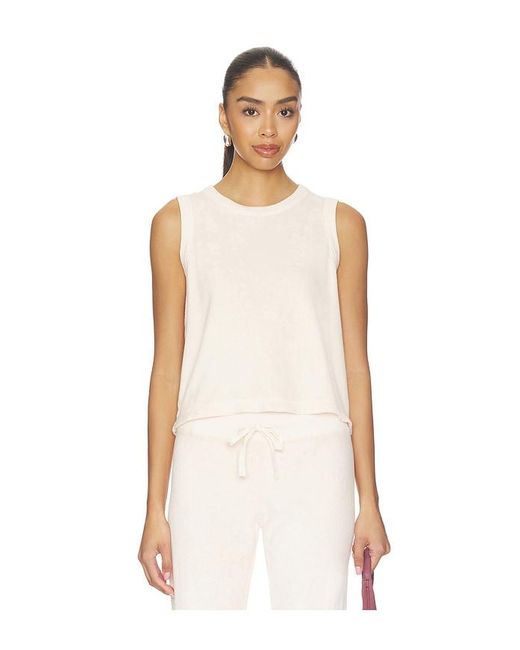 Bobi Natural Undone Edge Muscle Tank Top