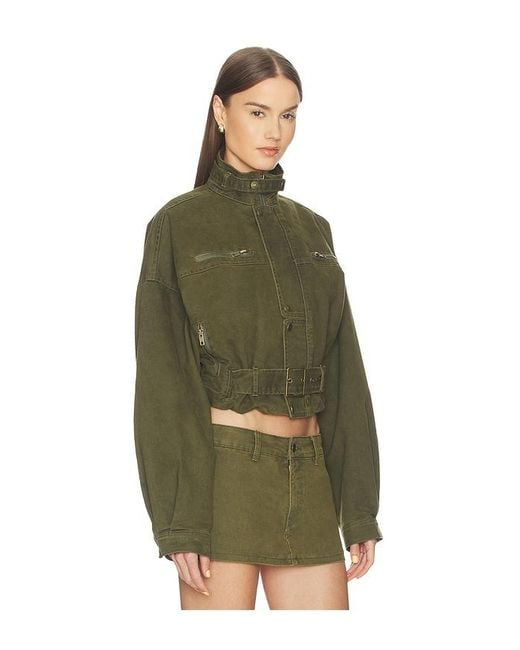 Lioness Green Rinata Jacket