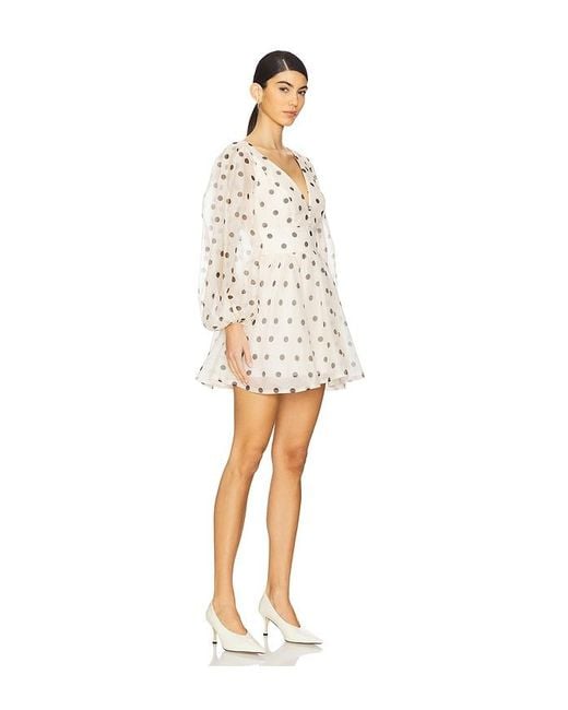 Bardot White Eva Mini Dress