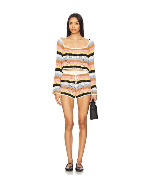 LSPACE Multicolor Lost Tides Top