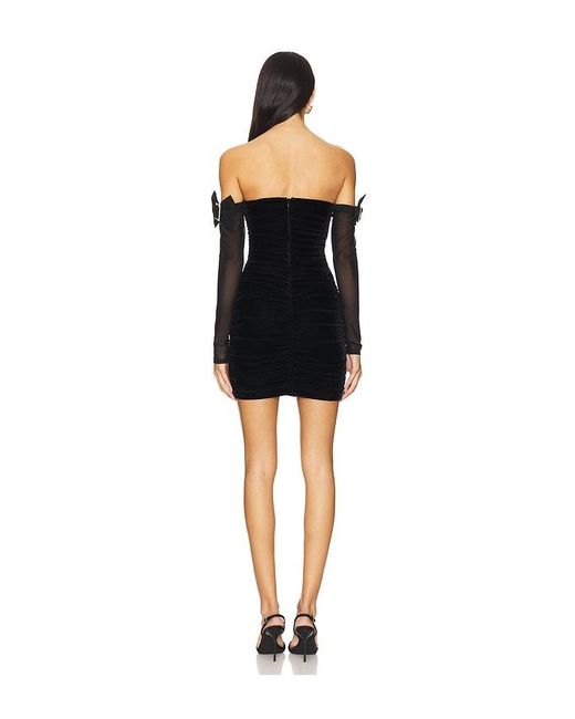 MAJORELLE Black Julia Mini Dress