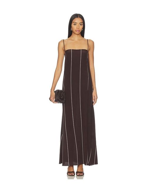 Bondi Born White Orta Silk Slip Dress
