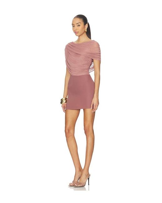 superdown Purple Bailey Mini Dress