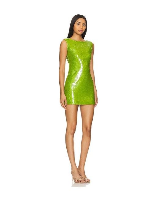 Kim Shui Green Mini Dress