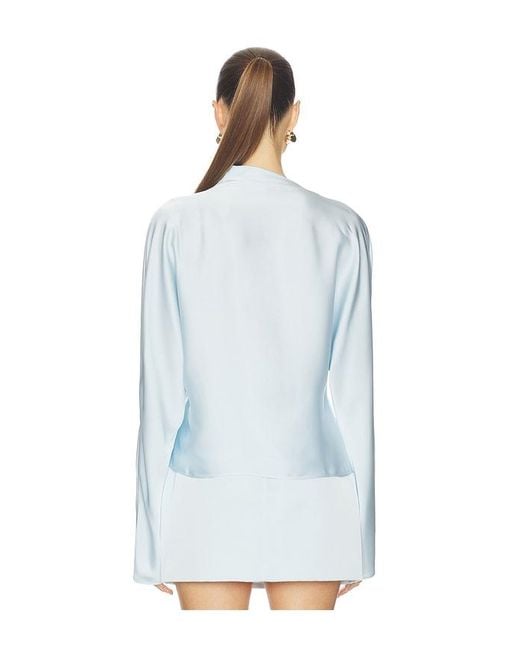 Camila Coelho Blue Ondina Top