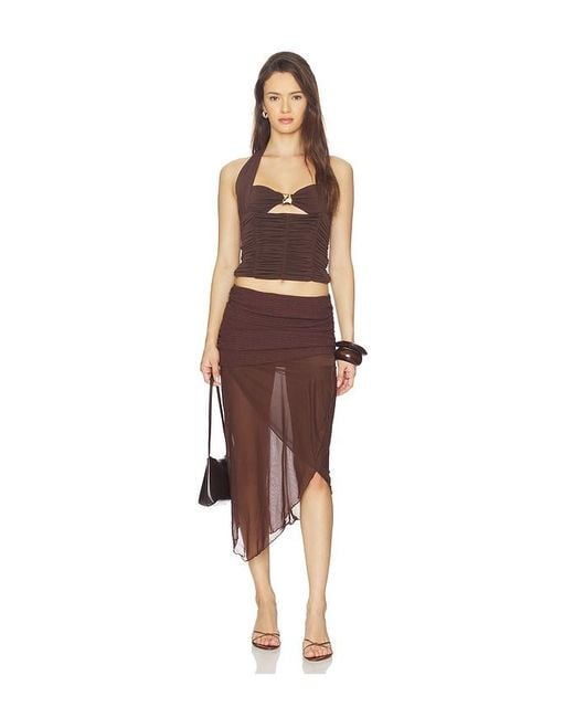 Tiger Mist Brown Briallen Top
