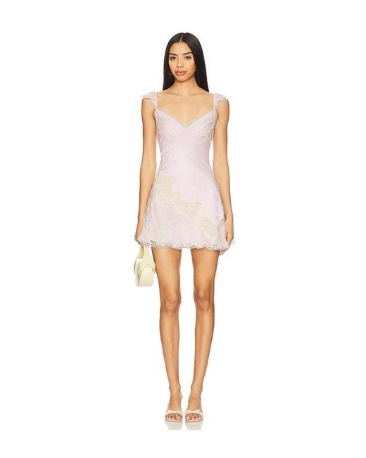 LoveShackFancy White Kleid Sylva