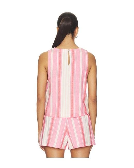 Beach Riot Pink Dollie Sleeveless Top