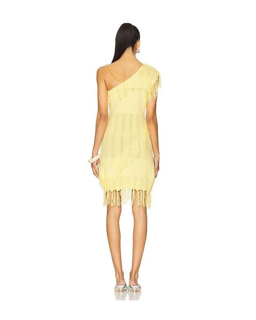 YELLOW THE LABEL Yellow Fran Beaded Dress