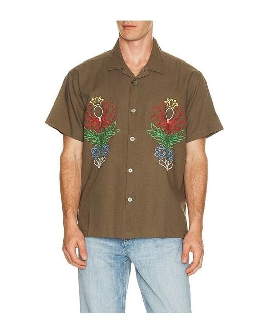 Obey Multicolor Perry Woven Shirt for men
