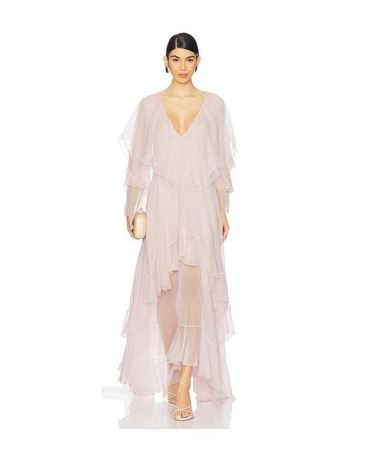 LoveShackFancy Natural Collia Dress