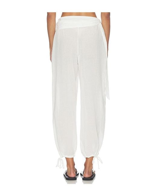 Lovers + Friends White Billie Pant