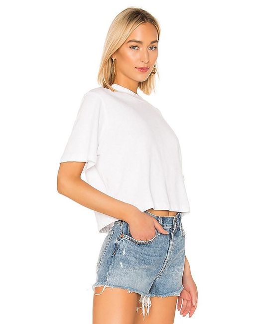 Cotton Citizen White The Tokyo Crop Tee