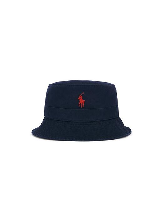 Polo Ralph Lauren Blue Twill Bucket Hat