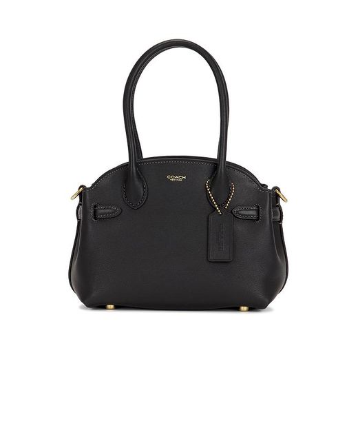 COACH Black Soft Empire Carryall 21 Bag
