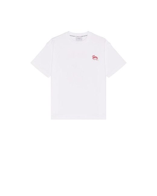 Percival White Dexter Oversized Tee for men
