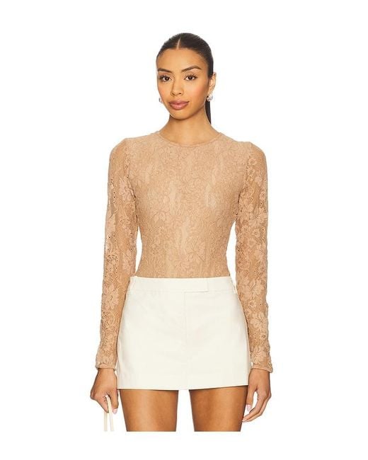 Body Encaje En Color Nude Talla (También En 1/S, 2/M, 3/L, 4/Xl) Zimmermann de color White